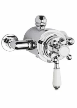 Bayswater Grand Rigid Riser Shower Kit - White & Chrome 5 Bayswater Grand Rigid Riser Shower Kit - White & Chrome -Roman Sales bays191 2
