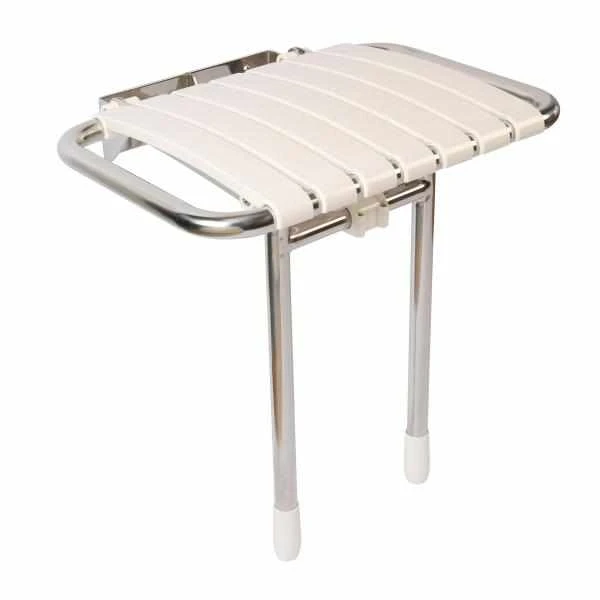Croydex Newport Fold Down Shower Seat With Legs - AP504122 1 Croydex Newport Fold Down Shower Seat With Legs - AP504122