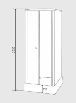 Kinedo Consort Self Contained Shower Pod - 815 X 815mm - CA10GB 12 Kinedo Consort Self Contained Shower Pod - 815 X 815mm - CA10GB -Roman Sales consort tech 2 1