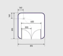Kinedo Consort Self Contained Shower Pod - 815 X 815mm - CA10GB 11 Kinedo Consort Self Contained Shower Pod - 815 X 815mm - CA10GB -Roman Sales consort tech1 815x815