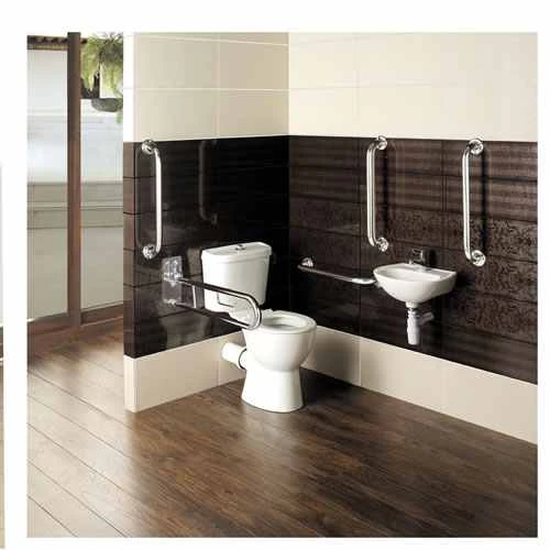 Eastbrook Close Coupled Doc M Pack - Stainless Steel 2 Eastbrook Close Coupled Doc M Pack - Stainless Steel - Image 2