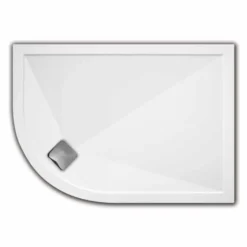 TrayMate Offset Quadrant TM25 Elementary Shower Tray - 1200 X 900mm - Left Hand