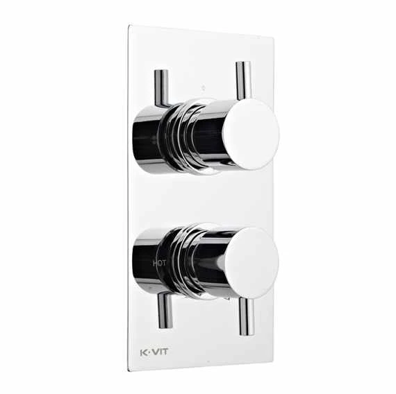 Plan Thermostatic Concealed Shower Valve Inc Riser Rail Kit 2 Plan Thermostatic Concealed Shower Valve Inc Riser Rail Kit - Image 2