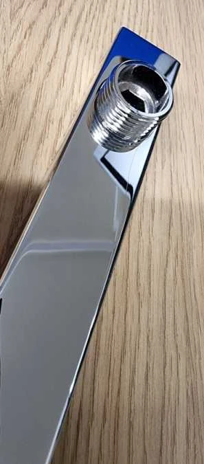 Kourt Fixed Rain Head Shower & Shower Arm - Kartell UK - CLEARANCE 2 Kourt Fixed Rain Head Shower & Shower Arm - Kartell UK - CLEARANCE - Image 2