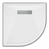 TrayMate TM25 Linear Quadrant Shower Tray - 1000 X 1000mm