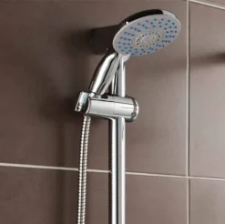 Logik Thermostatic Concealed Shower With Fixed Rain Head & Riser Rail - Kartell UK 9 Logik Thermostatic Concealed Shower With Fixed Rain Head & Riser Rail - Kartell UK -Roman Sales logik handset 1