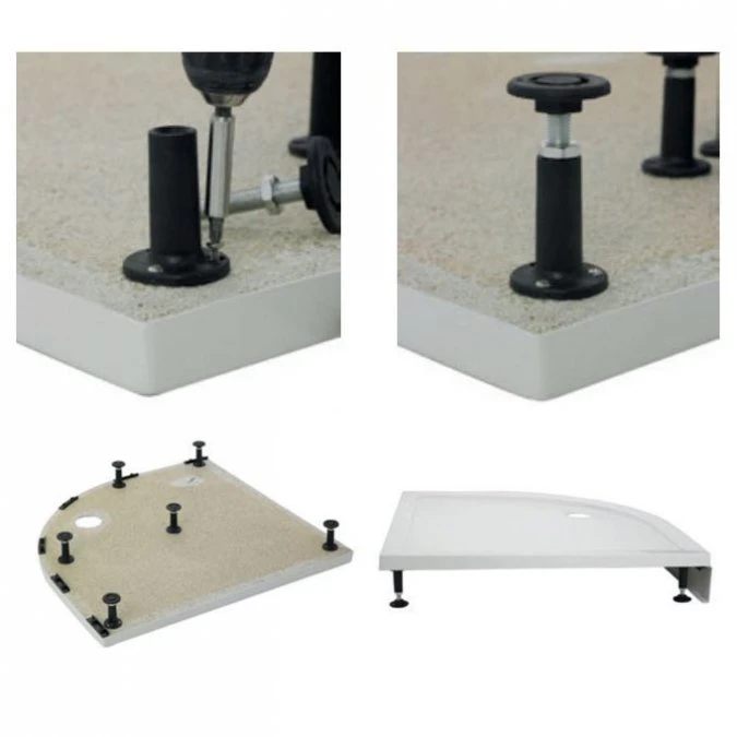 Nuie 1200 X 900 Offset Quadrant Shower Tray LH - FREE Waste 4 Nuie 1200 X 900 Offset Quadrant Shower Tray LH - FREE Waste - Image 4