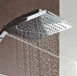 Pure Thermostatic Concealed Shower Valve With Fixed Rain Head - Kartell UK 5 Pure Thermostatic Concealed Shower Valve With Fixed Rain Head - Kartell UK -Roman Sales pure rain head
