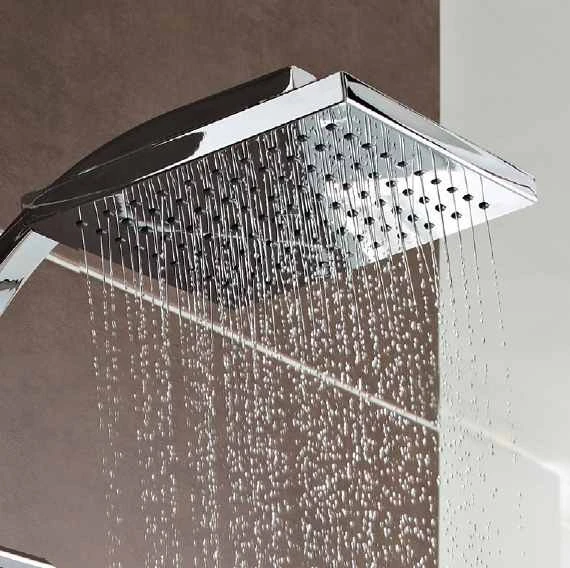 Pure Thermostatic Concealed Shower Valve With Fixed Rain Head - Kartell UK 3 Pure Thermostatic Concealed Shower Valve With Fixed Rain Head - Kartell UK - Image 3