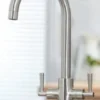 Richmond Monobloc Kitchen Mixer Tap - Brushed Nickel - Signature Series
