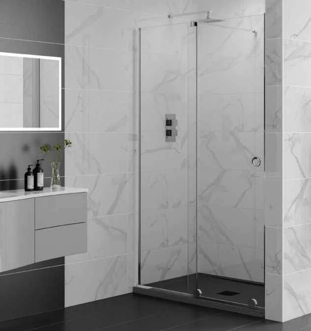 Rolla 8 1000mm Recess Frameless Sliding Shower Door 1 Rolla 8 1000mm Recess Frameless Sliding Shower Door