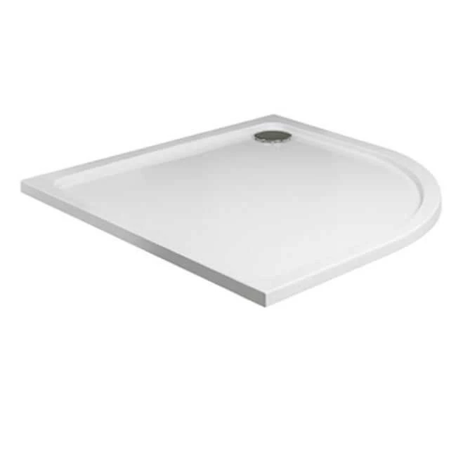 Roman Quadrant Shower Tray 800mm X 800mm 1 Roman Quadrant Shower Tray 800mm X 800mm