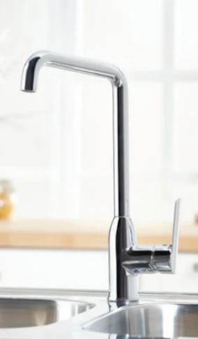 Fresco Monobloc Kitchen Mixer Tap - Chrome - Scudo 1 Fresco Monobloc Kitchen Mixer Tap - Chrome - Scudo