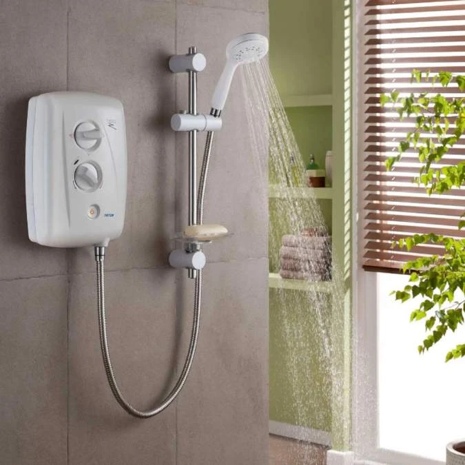 Triton T80Z Fast-Fit 8.5kW Electric Shower White 2 Triton T80Z Fast-Fit 8.5kW Electric Shower White - Image 2