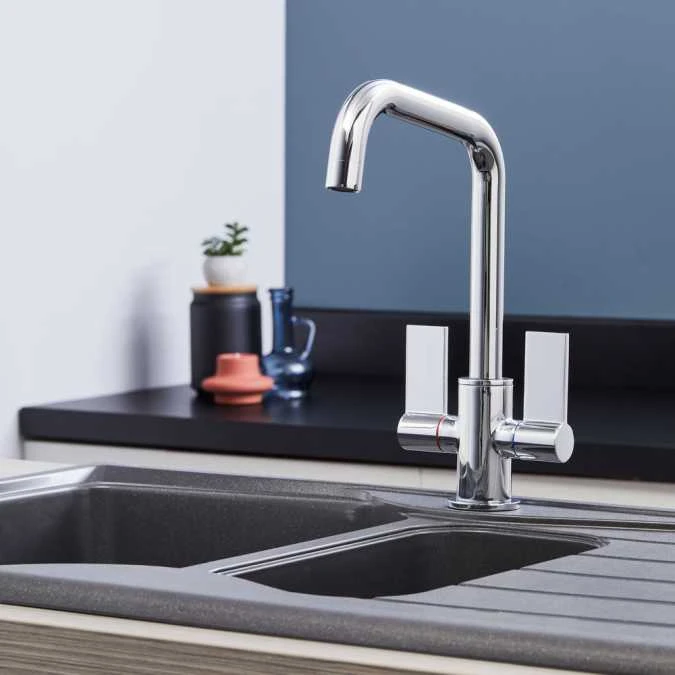 Malton Chrome Monobloc Kitchen Mixer Tap 2 Malton Chrome Monobloc Kitchen Mixer Tap - Image 2