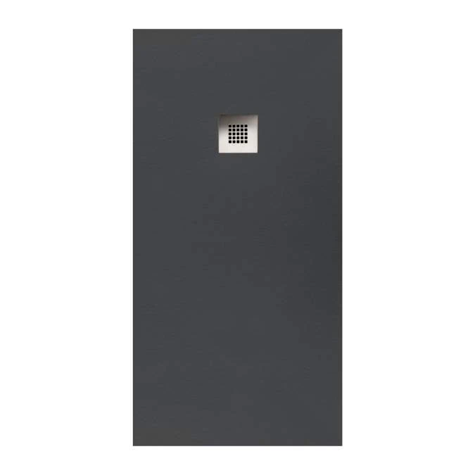 Essenza Graphite Slate Shower Tray - Cut To Size 1 Essenza Graphite Slate Shower Tray - Cut To Size