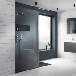 1400mm Walk In Shower Screen - Nuie