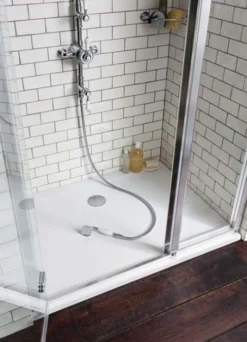 Zamori Anti-Slip Rectangular Shower Tray - 1400 X 900 - Central Waste - Z1178A 10 Zamori Anti-Slip Rectangular Shower Tray - 1400 X 900 - Central Waste - Z1178A -Roman Sales zamori 1200 1000 anti slip shower tray 1.showroom image