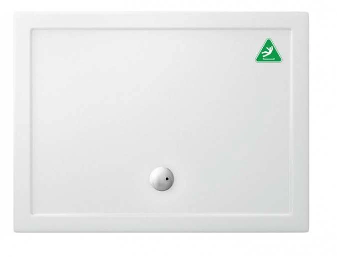 Zamori Anti-Slip Rectangular Shower Tray - 1200 X 900 - Central Waste - Z1176A 1 Zamori Anti-Slip Rectangular Shower Tray - 1200 X 900 - Central Waste - Z1176A