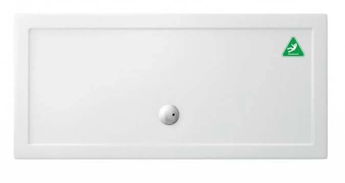 Zamori Anti-Slip Rectangular Shower Tray - 1500 X 700 - Central Waste - Z1179A 1 Zamori Anti-Slip Rectangular Shower Tray - 1500 X 700 - Central Waste - Z1179A
