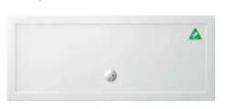 Zamori Anti-Slip Rectangular Shower Tray - 1700 X 700 - Central Waste - Z1183A