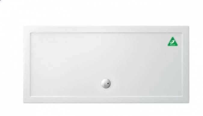 Zamori Anti-Slip Rectangular Shower Tray - 1700 X 800 - Central Waste - Z1185A 1 Zamori Anti-Slip Rectangular Shower Tray - 1700 X 800 - Central Waste - Z1185A