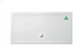 Zamori Anti-Slip Rectangular Shower Tray - 1700 X 900 - Central Waste - Z1341A