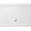 Zamori Anti-Slip Rectangular Shower Tray - 1800 X 800 - Central Waste - Z1343A