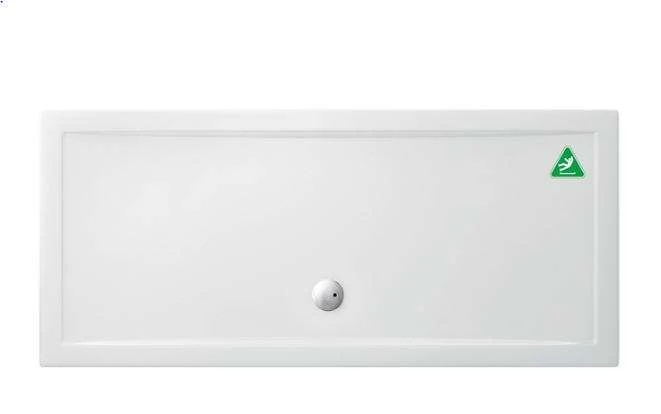 Zamori Anti-Slip Rectangular Shower Tray - 1800 X 900 - Central Waste - Z1245A 1 Zamori Anti-Slip Rectangular Shower Tray - 1800 X 900 - Central Waste - Z1245A