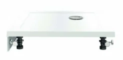 Zamori Anti-Slip Rectangular Shower Tray - 1600 X 800 - Central Waste - Z1231A 9 Zamori Anti-Slip Rectangular Shower Tray - 1600 X 800 - Central Waste - Z1231A -Roman Sales zamori 900 760 anti slip shower tray leg set 14