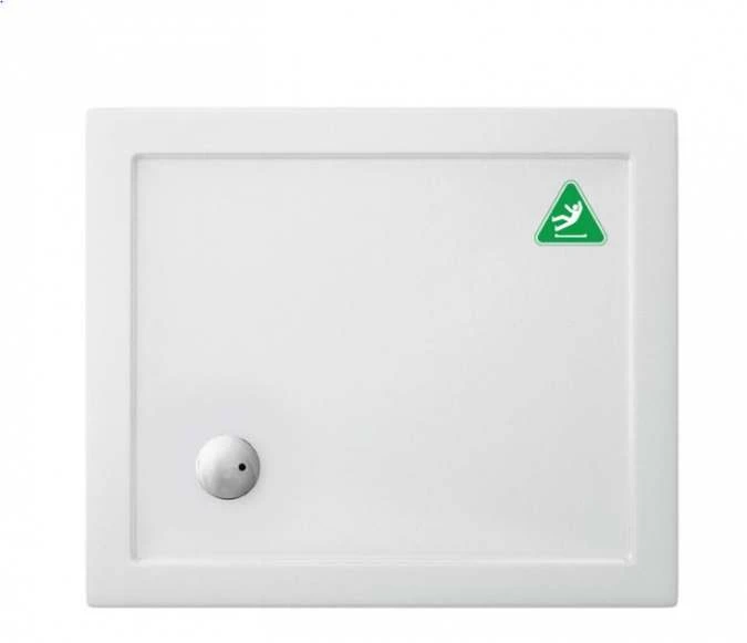 Zamori Anti-Slip Rectangular Shower Tray - 900 X 760 - Corner Waste - Z1163A 1 Zamori Anti-Slip Rectangular Shower Tray - 900 X 760 - Corner Waste - Z1163A