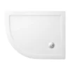 Zamori Offset Quadrant - 1000 X 800 - Left Hand Shower Tray - Z1199