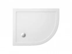 Zamori Offset Quadrant - 1000 X 800 - Right Hand Shower Tray - Z1200