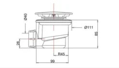 Zamori Anti-Slip Rectangular Shower Tray - 1400 X 800 - Central Waste - Z1177A 8 Zamori Anti-Slip Rectangular Shower Tray - 1400 X 800 - Central Waste - Z1177A -Roman Sales zamori shower tray waste tech drawing 22