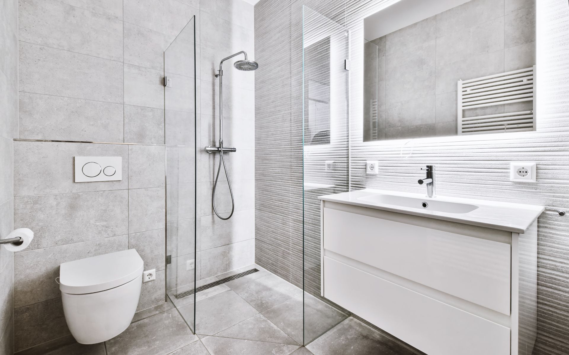 Roman Sales -Roman Sales Doorless Walk In Shower Ideas For A Seamless Bathroom Design